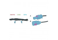 Adaptador Fakra AM/FM GSM/GPS