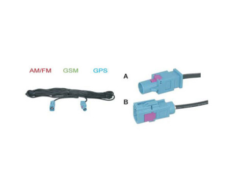 Adaptador Fakra AM/FM GSM/GPS
