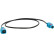 Cable adaptador de antena FAKRA (f)->FAKRA (m) 50 cm versión ROKA