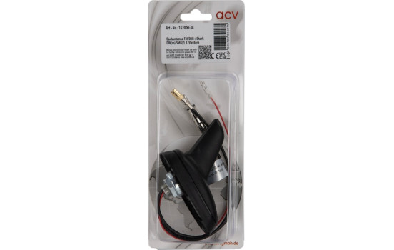 Antena de techo Shark FM/DAB+ (negro mate), Imagen 5