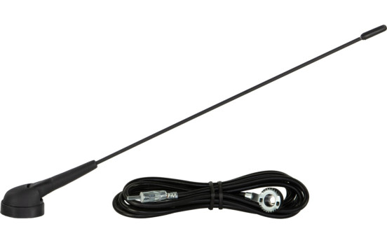 Antena de techo universal AM/FM con ángulo de montaje de 0 a 70 grados