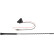 Antena de techo universal de 16 V AM/FM amplificada (activa), ángulo de montaje de 72 grados, Miniatura 2