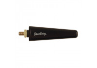 Antena Simoni Racing de aluminio 'Real' Special M5 - Negra - Longitud 6cm - para Alfa/Fiat/Lancia