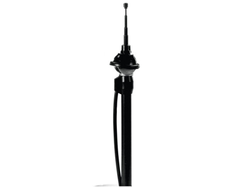 Antena telescópica de 4 piezas negra