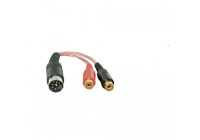 Adaptador de entrada auxiliar Alpine de 8 pines