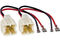 Cable adaptador de altavoz (2x) Dacia/Renault/Nissan/Opel/Smart