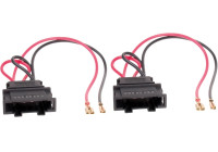 Cable adaptador de altavoz (2x) Volkswagen Golf 4/ Golf 5/ Golf 6/ Polo