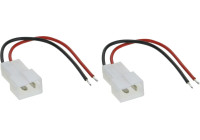 Cable adaptador de altavoz Fiat / Opel (2 x) para tweeter