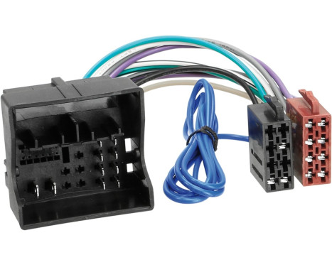 Cable de conexión de radio para varios modelos Audi-Seat-Skoda-MAN-Volkswagen Conector Quadlock>ISO