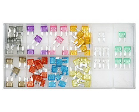 Surtido de mini fusibles enchufables 75 piezas