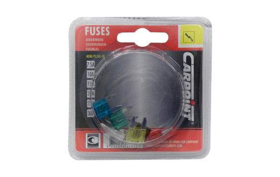 Surtido de minifusibles, 6 piezas