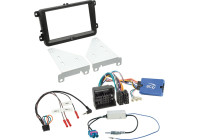 Kit 2 DIN Volkswagen - Seat - Skoda negro