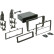 Kit de instalación 2-DIN para Lexus IS200(XE1) IS250(XE2) IS300(XE1 facelift) IS350(XE20)