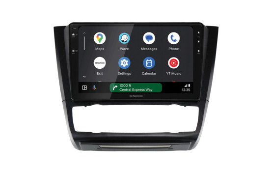 Panel 2-DIN 9" BMW serie 1 10/2007 - 10/2013 Climatronic, Imagen 4