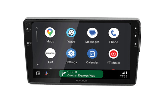 Panel 2-DIN de 9", varios modelos de Mercedes, negro., Imagen 2