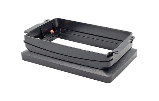 Panel 2-DIN de 9", varios modelos de Mercedes, negro., Imagen 3