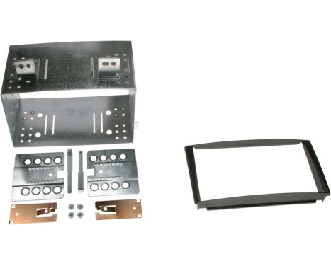 Panel 2 DIN Kia Cee'd 2007-2011 - Color: Negro