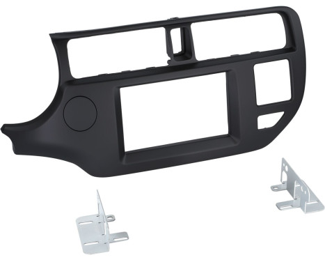 Panel 2 DIN Kia Rio 2011-2015 Color: Negro