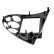 Panel de 9" Ford Focus 10/1998-08/2005 negro, Miniatura 2