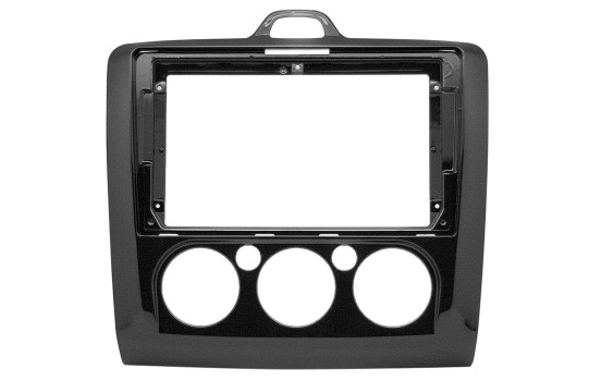 Panel de 9" Ford Focus, aire acondicionado manual, negro piano