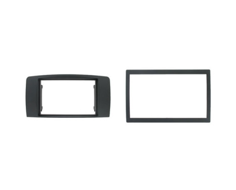 Panel ECO doble DIN apto para Mercedes