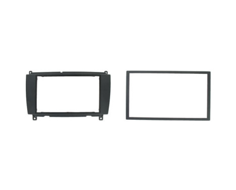 Panel ECO doble DIN apto para Mercedes