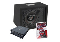 SISTEMA DE AUDIO Conjunto de subwoofer R08 EVO BR + CARBON-500.1D + WK-20