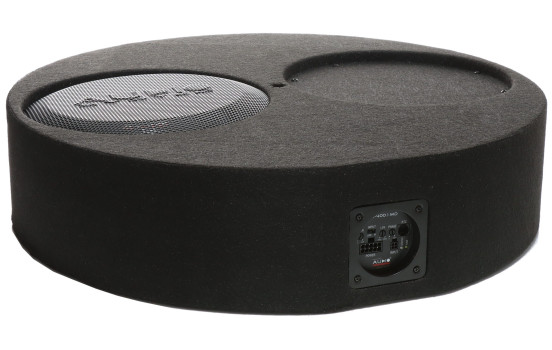 SUBCHASIS ACTIVO R-SERIES EVO Caja cerrada redonda de 14 litros con R 10 FLAT EVO3-D4 + M-400.1 MD, Imagen 2