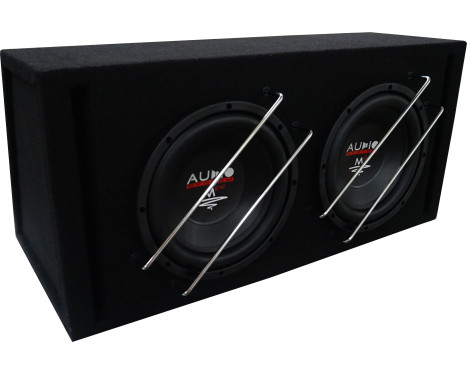 Subwoofer de alta eficiencia Serie M EVO, caja 2x30 litros con BR10-2 + 2x M10 EVO 2x400/300 vatios