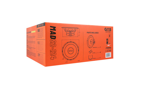 Subwoofer GAS MAD Nivel 2 de 12" y 4 ohmios, Imagen 2
