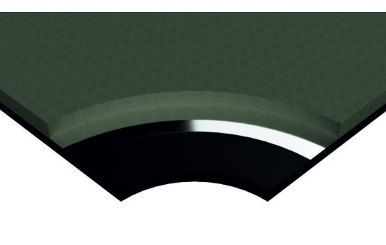 Material aislante multicomponente de 3 capas de alta calidad 10 x 0,5 m x 0,3 m = 1,50 mm²