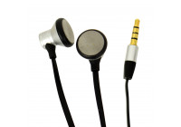 Juego de auriculares metálicos