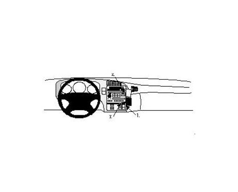 ProClip - Saab 9-5 1998-2005 Soporte en ángulo