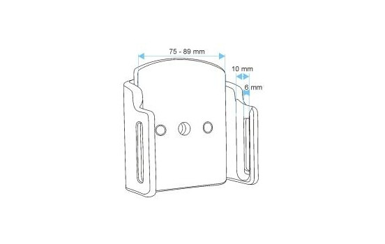 Soporte ajustable pasivo para Apple iPhone 7Plus / 8Plus / X / Xs / Xs Max / 13/ 14, Imagen 3