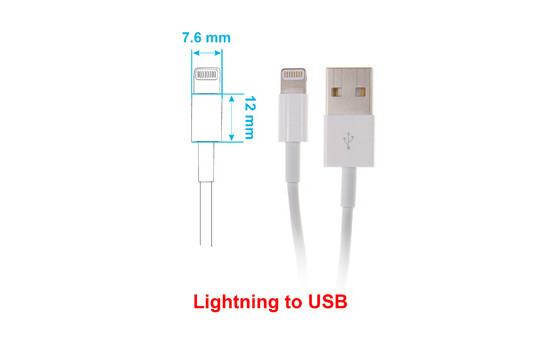 Soporte pasivo para Apple iPhone 6 Plus. Para cable Lightning de Apple a USB con enchufe Griffin USB 12/24 V., Imagen 6