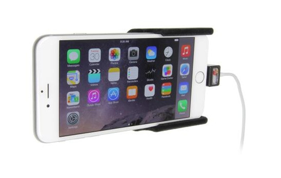 Soporte pasivo para Apple iPhone 6 Plus. Para cable Lightning de Apple a USB con enchufe Griffin USB 12/24 V., Imagen 7