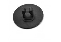 Clip de plástico autoadhesivo recto (S363)