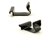 Clip de puerta metálico estrecho (modelo de gancho)