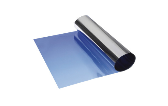 Parasol Foliatec Sunvisor azul (metalizado) 19x150cm