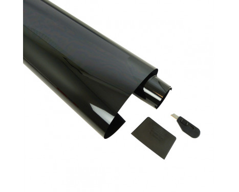 Película para ventanas Carpoint resistente a arañazos Limoblack 3% 300x76cm