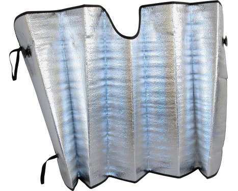 Parasol parabrisas aluminio 60x130 cm.