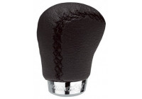Perilla de cambio Simoni Racing - Cuero negro