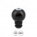 Pomo de cambio de marchas Simoni Racing de 8 bolas, negro