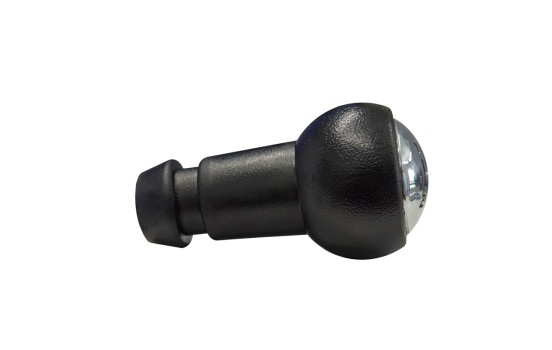 Pomo de cambio Simoni Racing OEM compatible con varios modelos Citroën/Peugeot - ABS negro + patrón de cambio cromado, Imagen 2