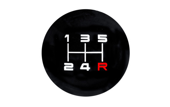 Pomo de cambio Simoni Racing Rev - Cuero negro + 3 patrones de cambio, Imagen 3