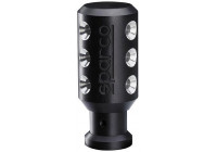 Pomo de cambio Sparco 'Piuma' - Negro/Aluminio