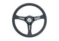 Volante deportivo Simoni Racing, 350 mm de recorrido, PU negro
