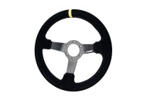 Volante deportivo Simoni Racing Carrera 320 mm - Ante negro (Deep Dish - 47 mm)