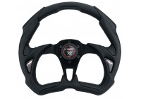Volante deportivo Simoni Racing X5 Poly Pelle 350 mm - Negro