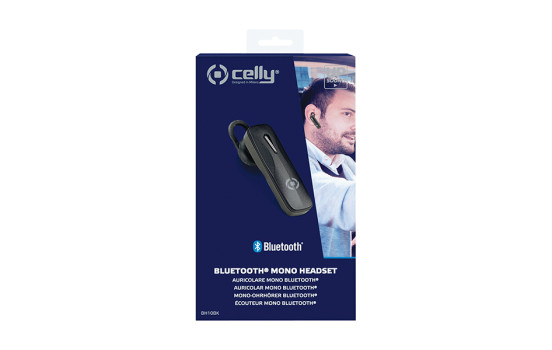 Auriculares Bluetooth Celly BH10BK Negro, Imagen 4